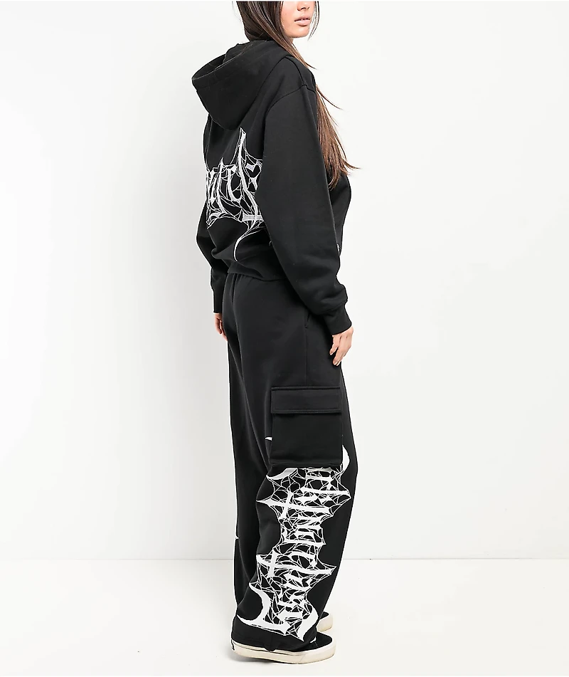 Lurking Class by Sketchy Tank Tomb Black Hoodie