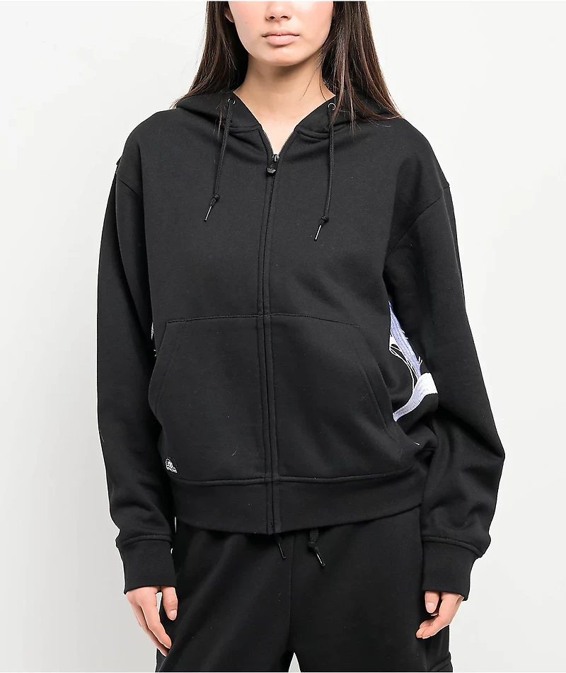 Lurking Class by Sketchy Tank Tomb Black Hoodie