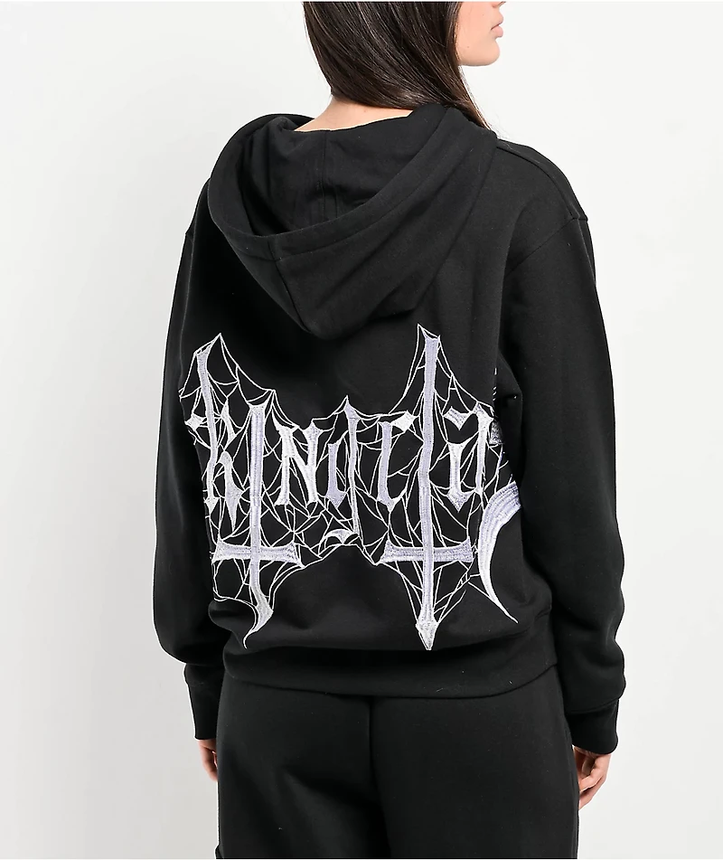 Lurking Class by Sketchy Tank Tomb Black Hoodie