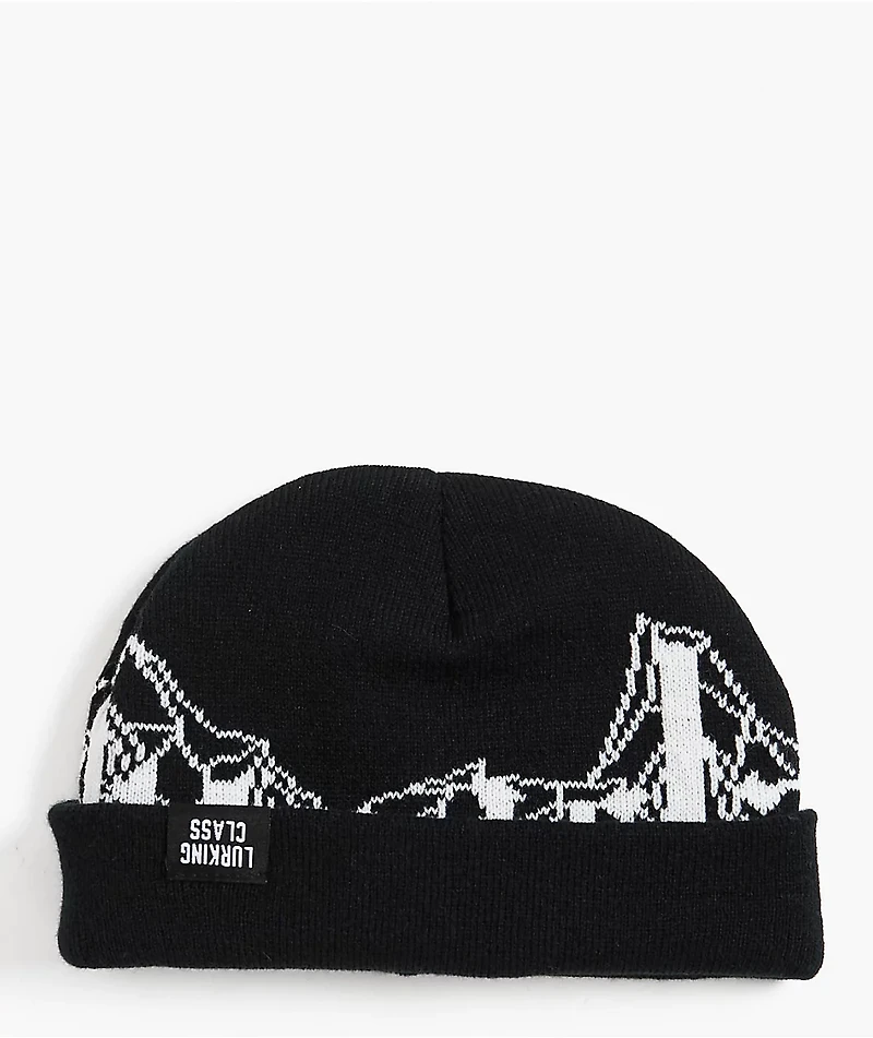 Lurking Class by Sketchy Tank Tomb Black Skully Beanie