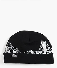 Lurking Class by Sketchy Tank Tomb Black Skully Beanie