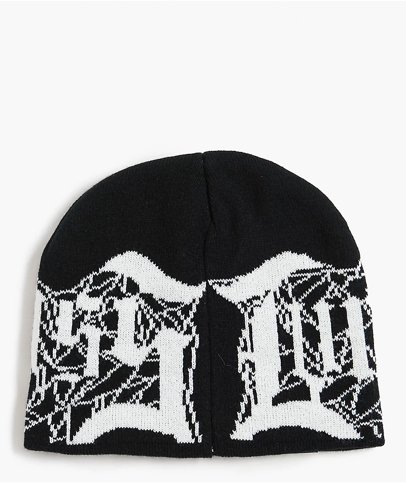 Lurking Class by Sketchy Tank Tomb Black Skully Beanie