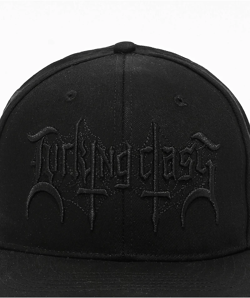 Lurking Class by Sketchy Tank Tomb Black Snapback Hat