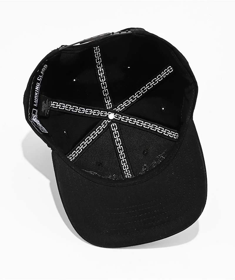 Lurking Class by Sketchy Tank Tomb Black Snapback Hat