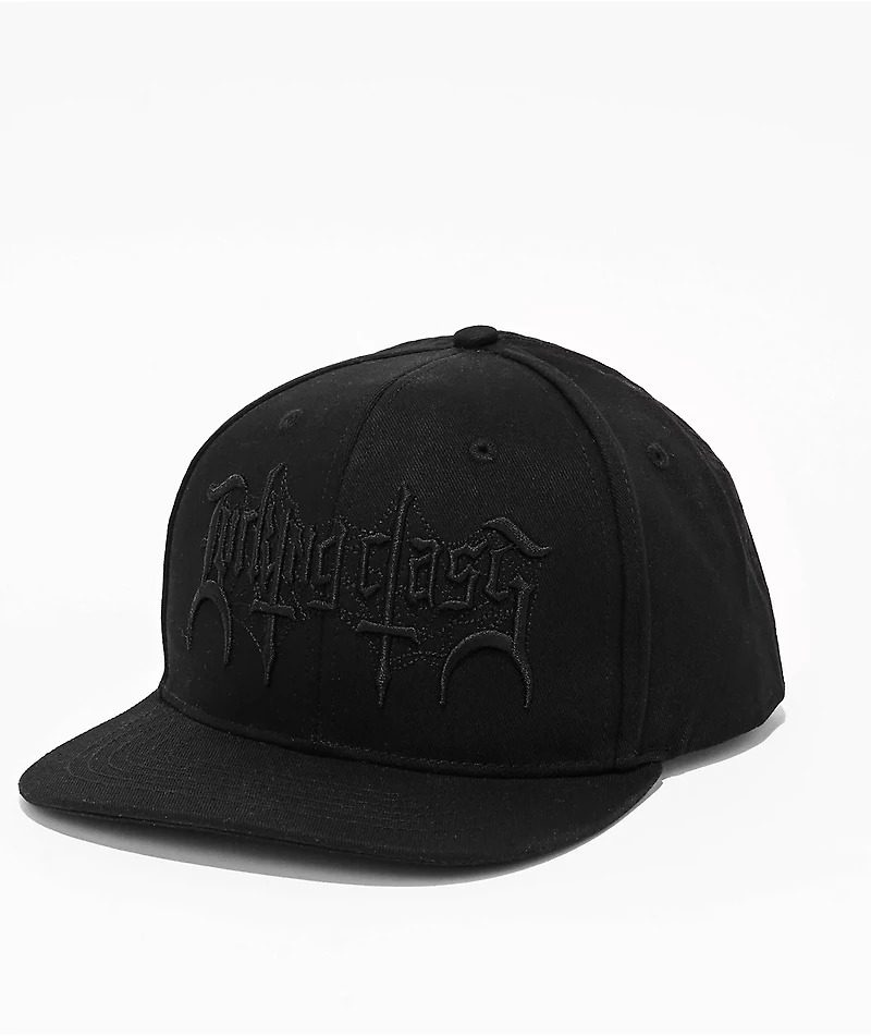 Lurking Class by Sketchy Tank Tomb Black Snapback Hat