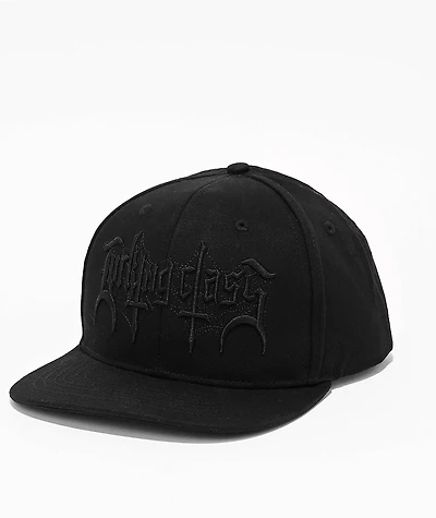 Lurking Class by Sketchy Tank Tomb Black Snapback Hat
