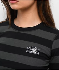Lurking Class by Sketchy Tank Tomb Black Striped Long Sleeve T-Shirt