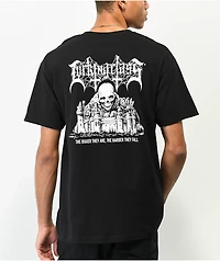Lurking Class by Sketchy Tank Tomb Black T-Shirt
