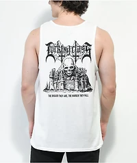 Lurking Class by Sketchy Tank Tomb White Top