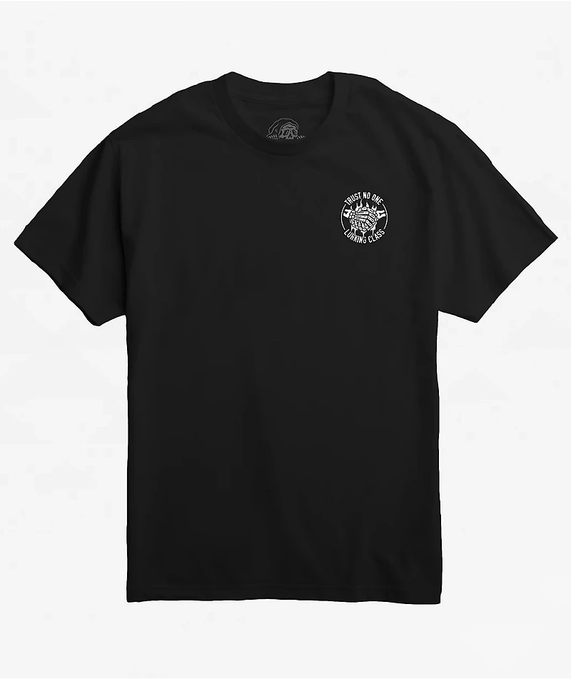 Lurking Class by Sketchy Tank Trust No One Black T-Shirt