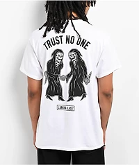 Lurking Class by Sketchy Tank Trust No One White T-Shirt