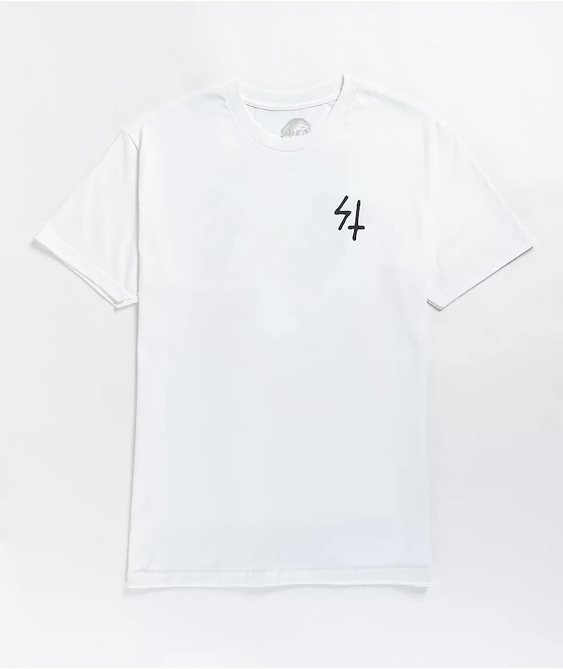 Lurking Class by Sketchy Tank Trust White T-Shirt