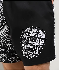 Lurking Class by Sketchy Tank Unchained Black Board Shorts
