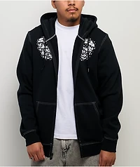 Lurking Class by Sketchy Tank Unchained Black Zip Hoodie