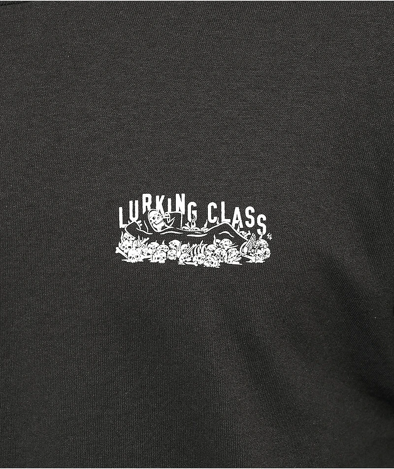 Lurking Class by Sketchy Tank Uncomfortable Black T-Shirt
