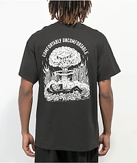 Lurking Class by Sketchy Tank Uncomfortable Black T-Shirt