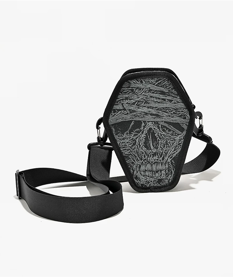 Lurking Class by Sketchy Tank Undead Coffin Black Crossbody Bag