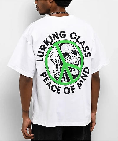 Lurking Class by Sketchy Tank Unwound White T-Shirt