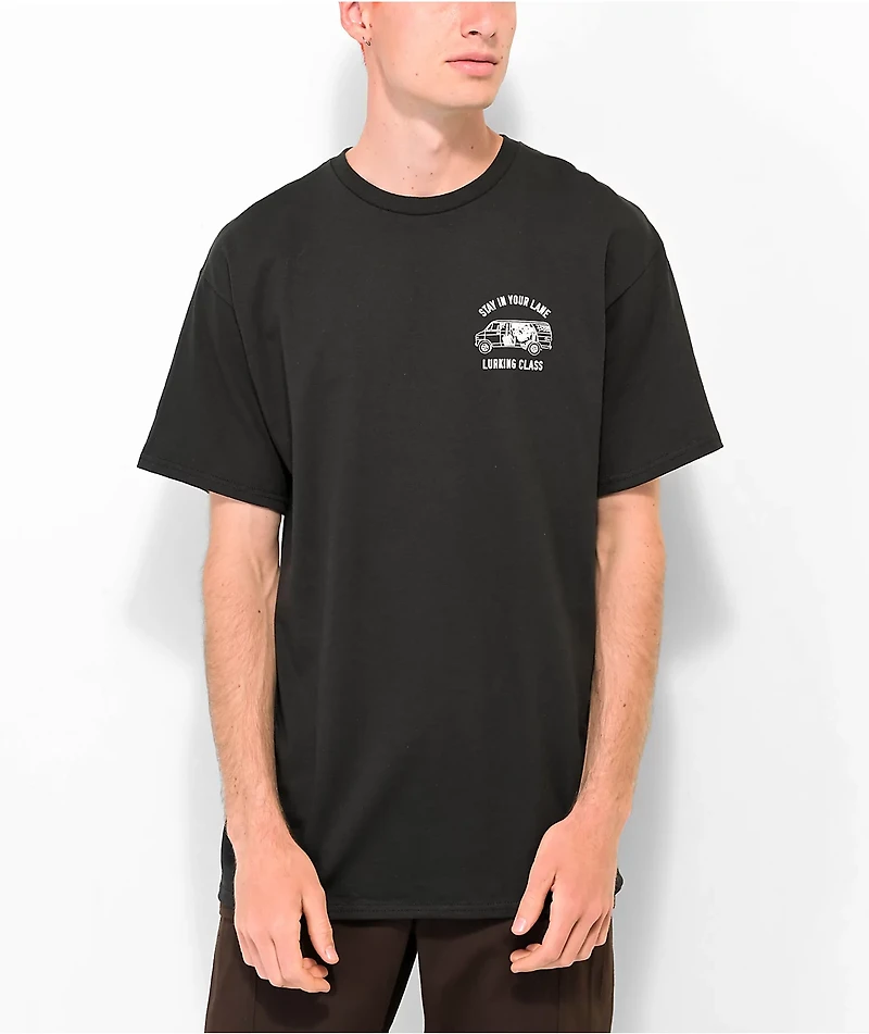 Lurking Class by Sketchy Tank Vannin Black T-Shirt