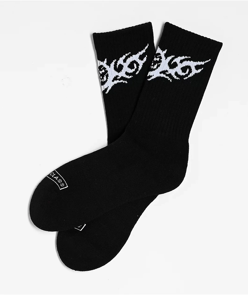 Lurking Class by Sketchy Tank Warrior Black Crew Socks