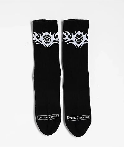 Lurking Class by Sketchy Tank Warrior Black Crew Socks