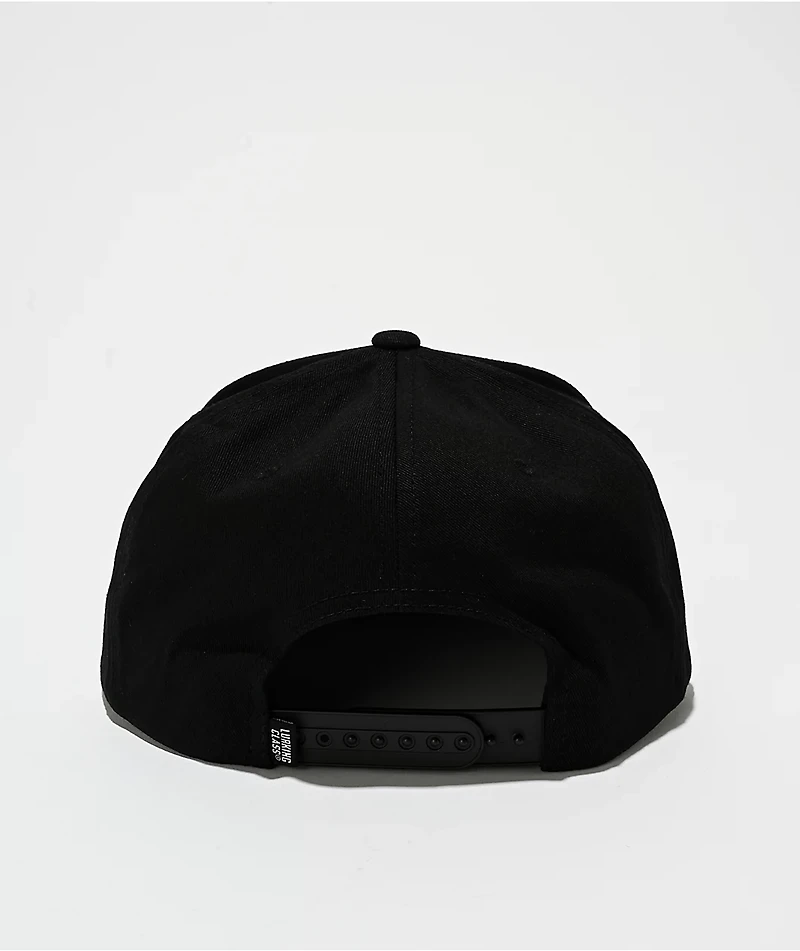 Lurking Class by Sketchy Tank Web Lurker Black Snapback Hat