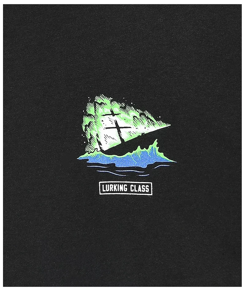 Lurking Class by Sketchy Tank Welcome Black T-Shirt