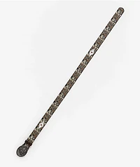 Lurking Class by Sketchy Tank Western Studded Snakeskin Belt