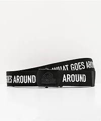 Lurking Class by Sketchy Tank What Goes Around Black Web Belt