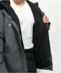 Lurking Class by Sketchy Tank Workwear Grey 10K Snowboard Jacket