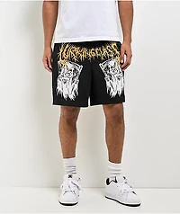 Lurking Class by Sketchy Tank You're Next Black Mesh Shorts