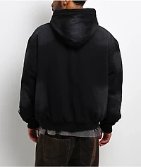 Lurking Class by Sketchy Tank You're Next Black Wash Canvas Work Jacket