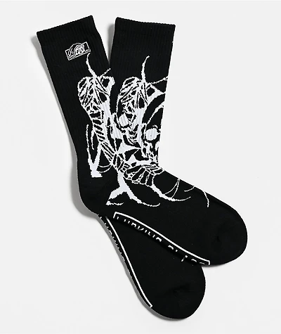 Lurking Class by Sketchy Tank x Kyle Grand Reaper Black Crew Socks