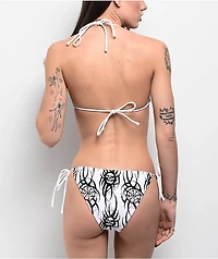 Lurking Class by Sketchy Tank x Kyle Grand Sin White High Leg Bikini Bottom