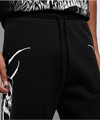 Lurking Class by Sketchy Tank x Kyle Grand Sins Black Sweat Shorts