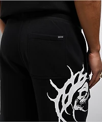 Lurking Class by Sketchy Tank x Kyle Grand Sins Black Sweat Shorts