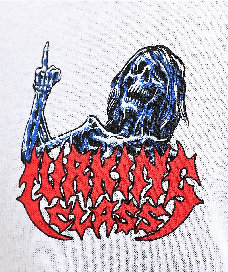 Lurking Class by Sketchy Tank x Matt Stikker Madness White T-Shirt