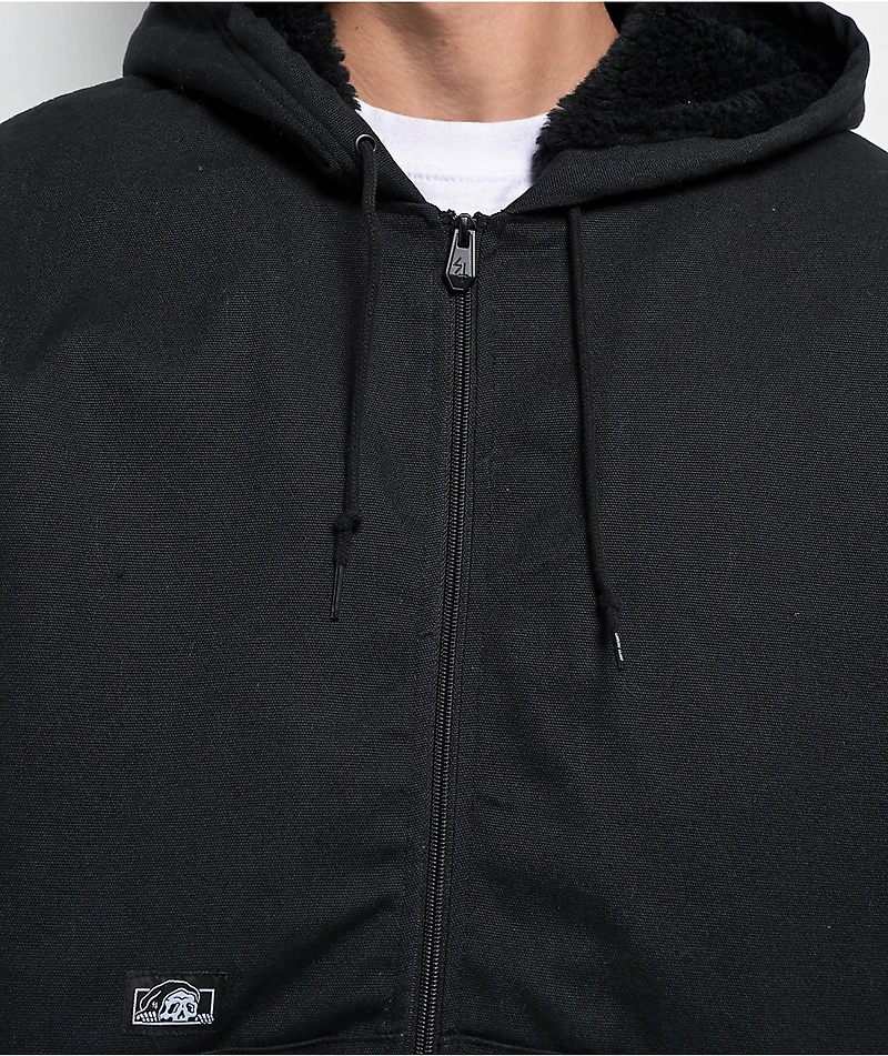 Lurking Class by Sketchy Tank x Matt Stikker Sick The Head Black Work Jacket