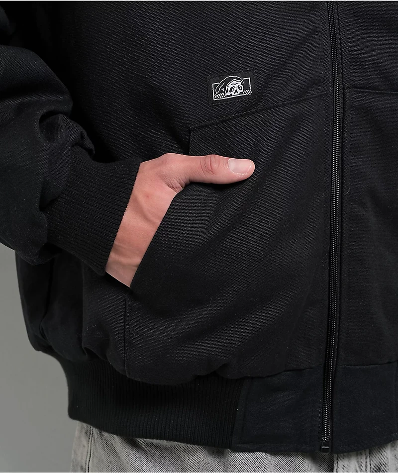 Lurking Class by Sketchy Tank x Matt Stikker Sick The Head Black Work Jacket