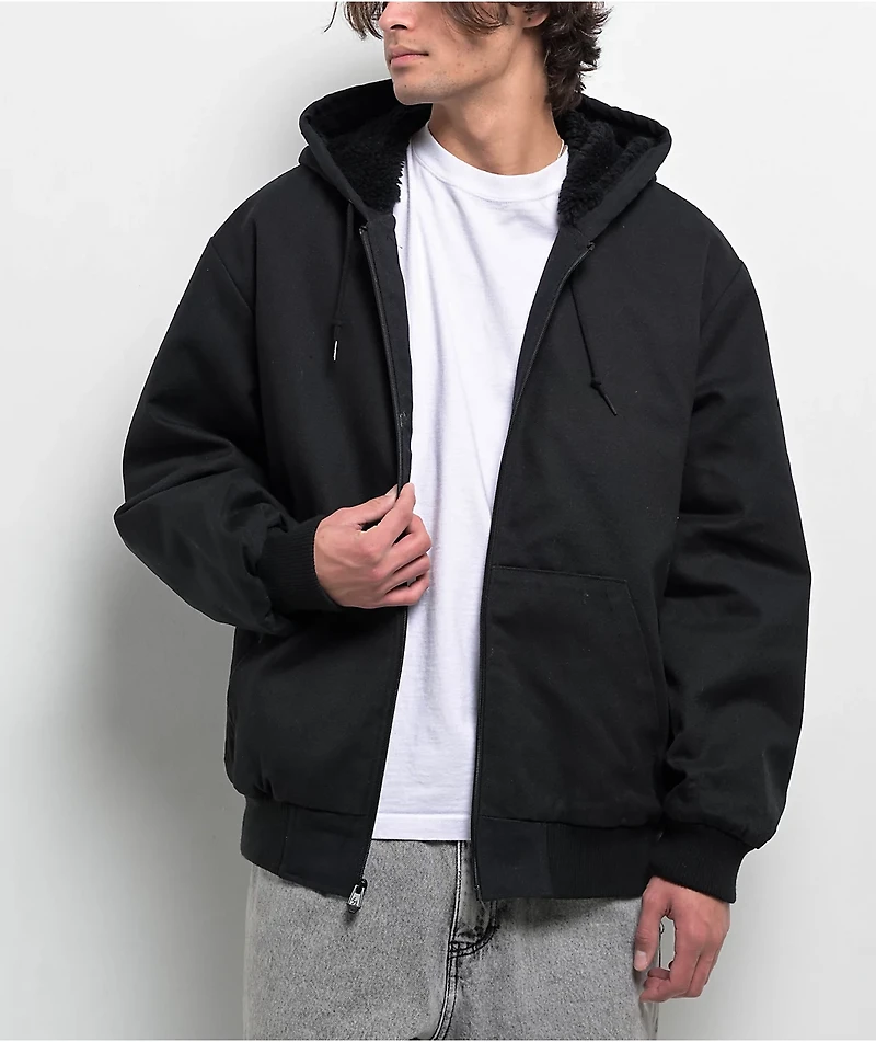 Lurking Class by Sketchy Tank x Matt Stikker Sick The Head Black Work Jacket