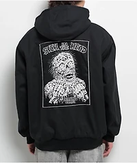 Lurking Class by Sketchy Tank x Matt Stikker Sick The Head Black Work Jacket