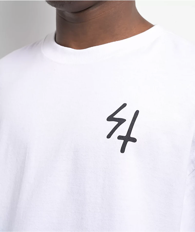 Lurking Class by Sketchy Tank x Matt Stikker Trust No Suits White T-Shirt