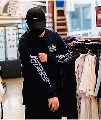 Lurking Class by Sketchy Tank x Mr. Tucks Chapter 2 Navy Long Sleeve T-Shirt