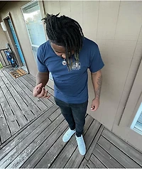 Lurking Class by Sketchy Tank x Mr. Tucks Chapter 2 Navy T-Shirt