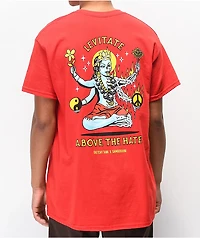 Lurking Class by Sketchy Tank x Samborghini Levitate Red T-Shirt