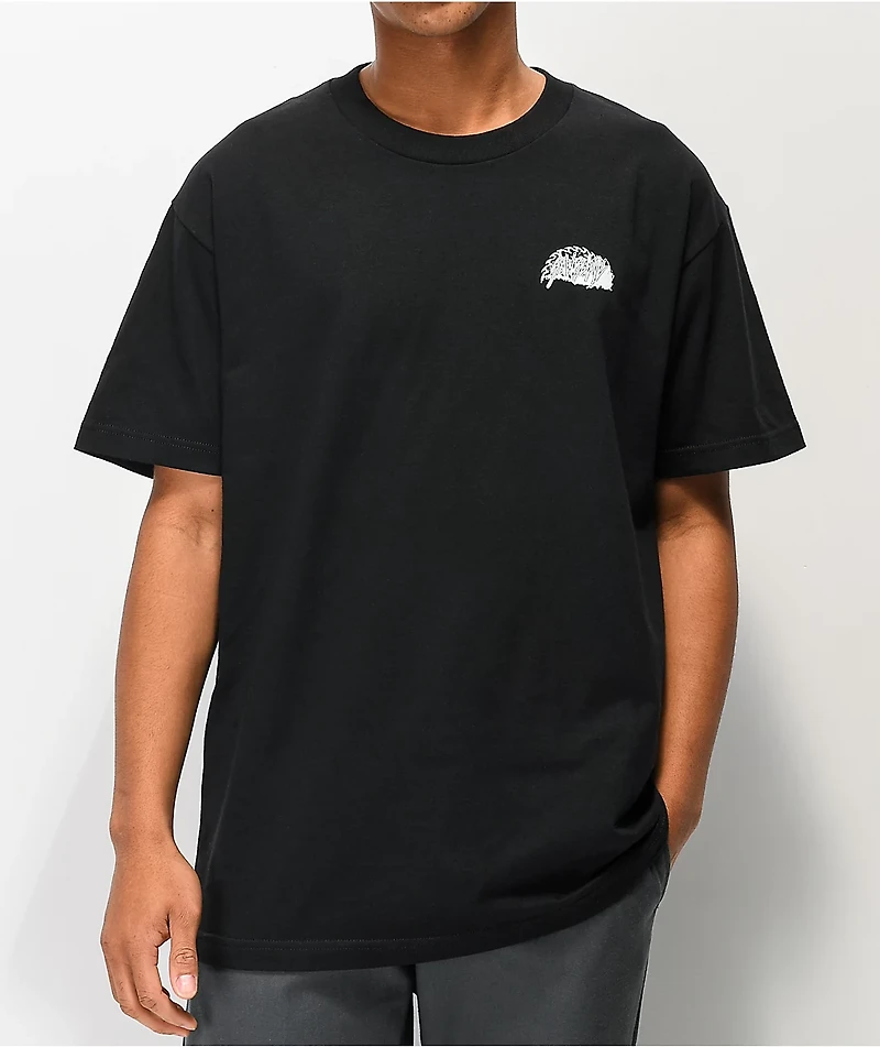 Lurking Class by Sketchy Tank x Sawblade Down With My Demons Black T-Shirt