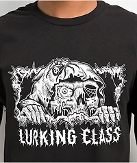 Lurking Class by Sketchy Tank x Stikker Lurker Black Long Sleeve T-Shirt