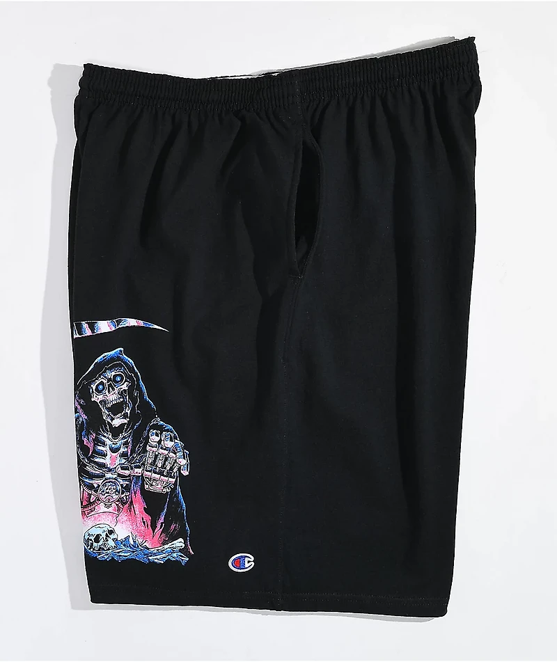 Lurking Class by Sketchy Tank x Stikker Run Black Shorts