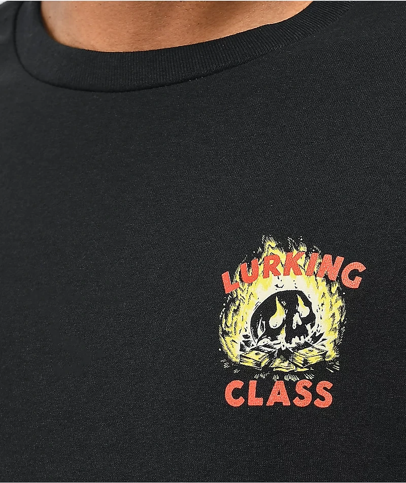 Lurking Class by Sketchy Tank x Stikker Trust No Suits Black T-Shirt