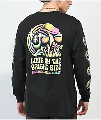 Lurking Class by Sketchy Tank x Tallboy Bright Side Black Long Sleeve T-Shirt